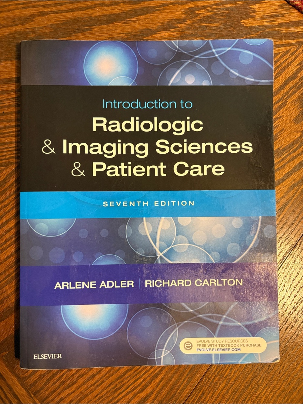 Introduction to Radiologic & Imaging Sciences & Patient Care - Blue Cover